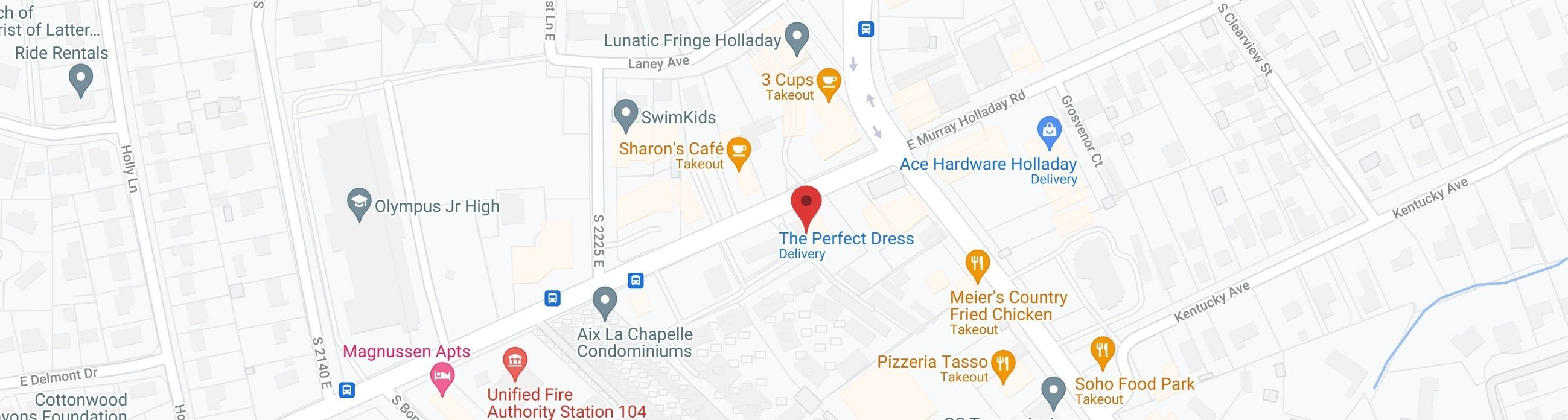 The Perfect Dress location